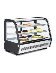 Vitrine réfrigérée Polar Série G 160 L noir - énergie B 2