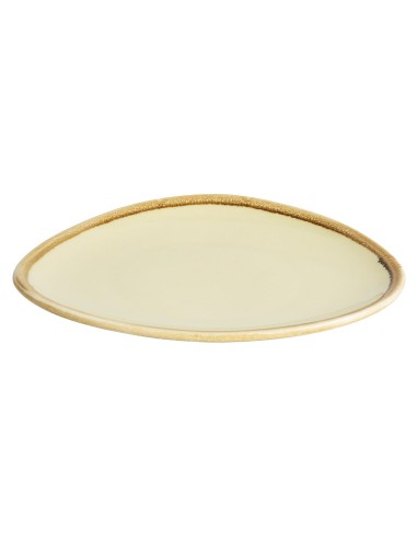 Assiettes triangulaires Olympia Kiln 165 mm - Lot de 6