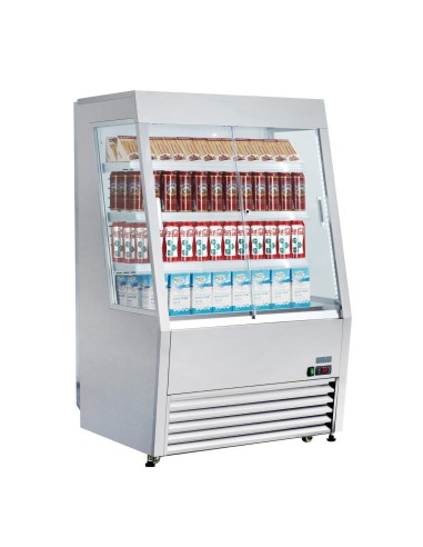 Vitrine réfrigérée Polar 390 L libre-service - énergie C