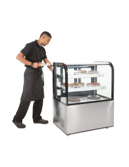 Vitrine réfrigérée Polar 270L - LED, énergie A, 2 étagères