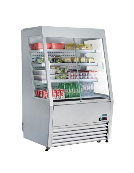Vitrine réfrigérée Polar 390 L libre-service - énergie C