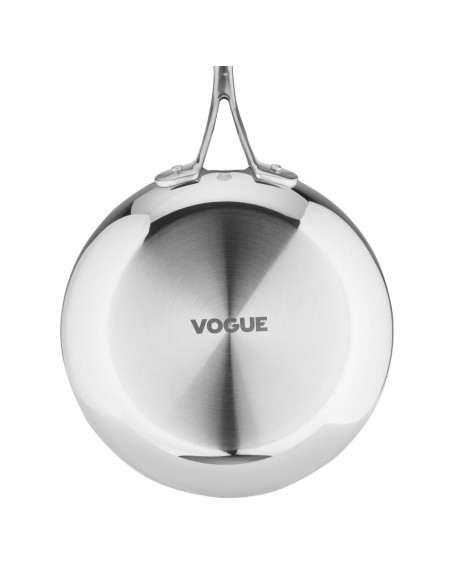 Sauteuse inox Vogue Tri-Shield 20 cm - 1,1 L