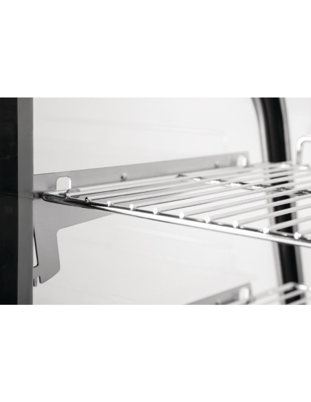 Vitrine réfrigérée Polar Série G 160 L noir - énergie B