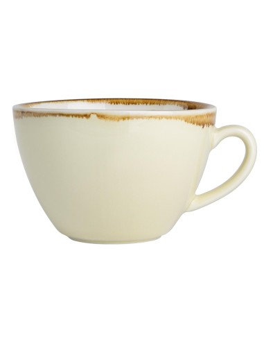 Tasses à cappuccino Olympia Kiln sable 340ml - lot de 6