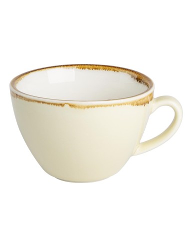 Tasses à cappuccino Olympia Kiln sable 340ml - lot de 6
