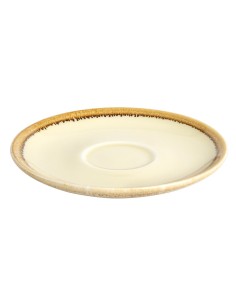 Soucoupe couleur sable Kiln Olympia 160 mm - Lot de 6 2