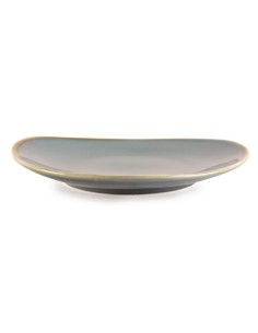 Assiettes triangulaires Olympia Kiln océan 230mm - lot de 6 2