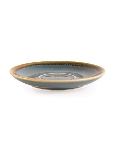 Soucoupe Couleur Océan Olympia Kiln 115mm - Lot de 6