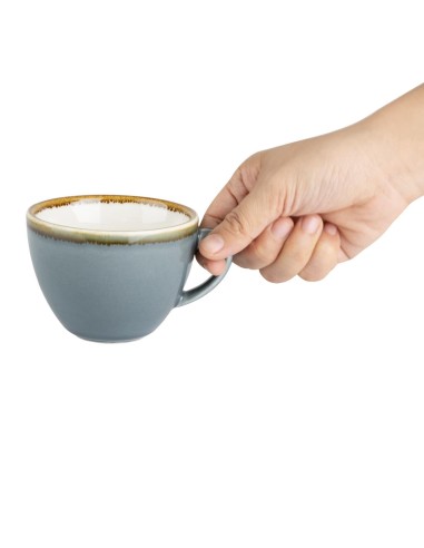 Tasse Olympia Kiln 230ml - Lot de 6 couleur océan