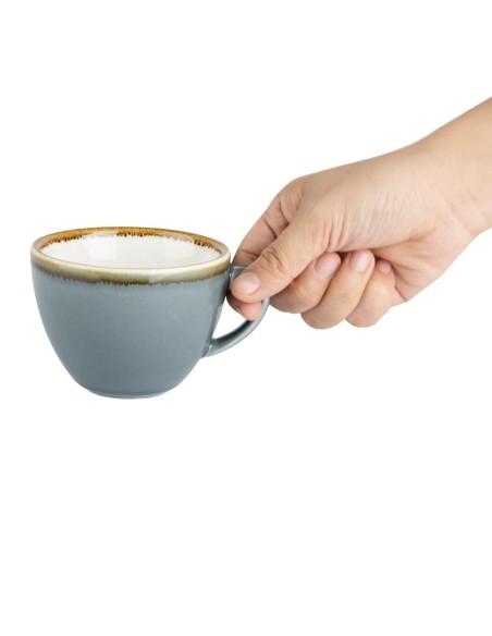 Tasse Olympia Kiln 230ml - Lot de 6 couleur océan
