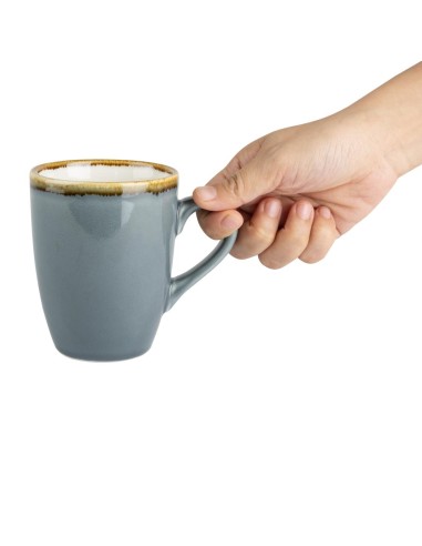 Mug couleur océan Olympia Kiln 340 ml - Lot de 6