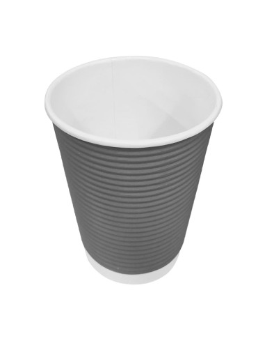 Gobelets paroi ondulée Fiesta Recyclable 225 ml - lot de 25