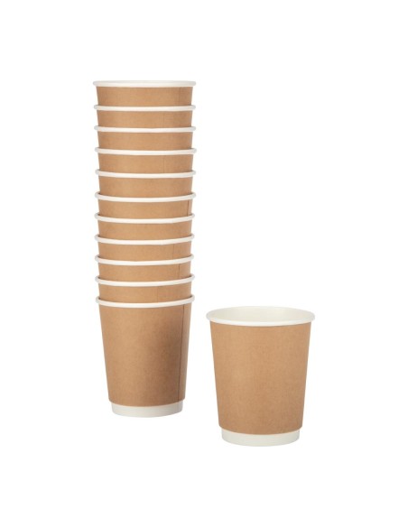 Gobelets double paroi Fiesta Recyclable 225ml - lot de 25