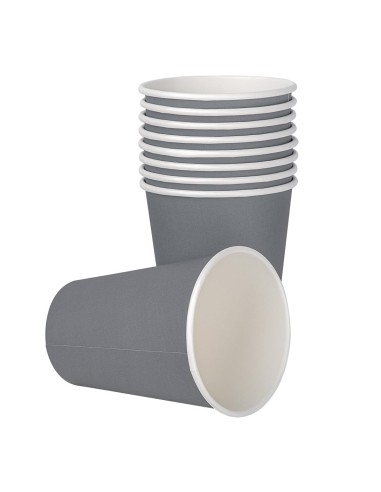 Gobelets simple paroi Fiesta Recyclable anthracite 340ml 1000
