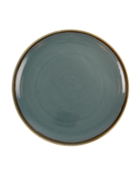Assiettes plates rondes Olympia Kiln 280 mm - Lot de 4