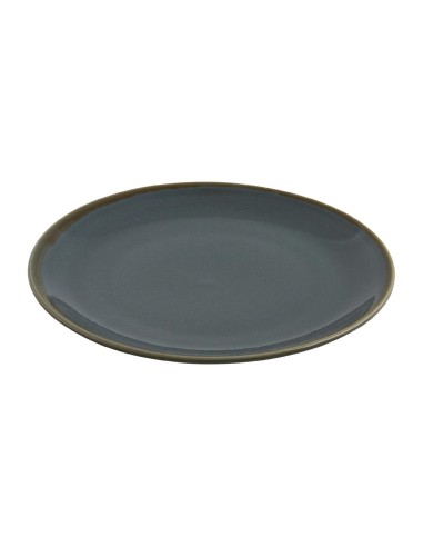 Assiettes plates rondes Olympia Kiln 280 mm - Lot de 4