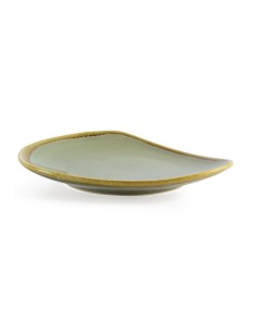 Assiettes triangulaires Olympia Kiln mousse 230 mm - lot de 6 2