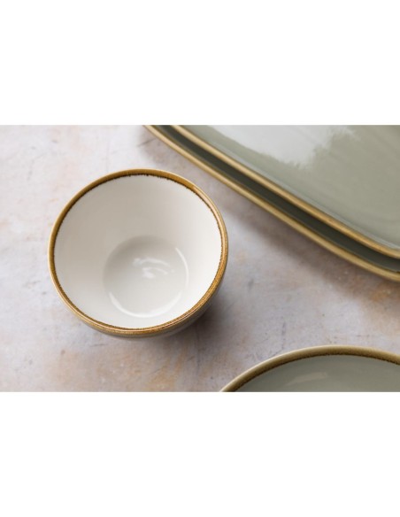 Bols ronds Olympia Kiln 140mm mousse - lot de 6