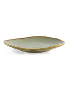 Assiettes triangulaires Olympia Kiln mousse 280mm - lot de 4 2