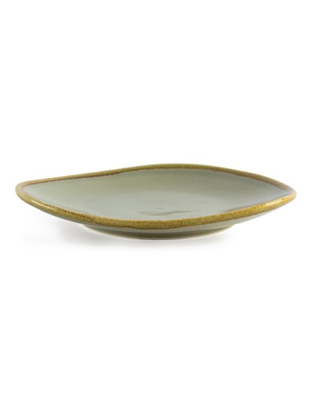 Assiettes triangulaires Olympia Kiln mousse 280mm - lot de 4