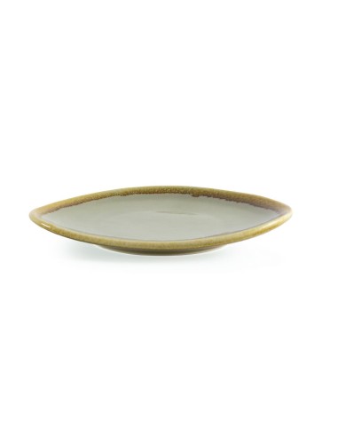 Assiettes triangulaires Olympia Kiln 165 mm - lot de 6