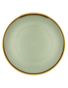 Assiettes plates rondes Olympia Kiln mousse 280mm - lot de 4