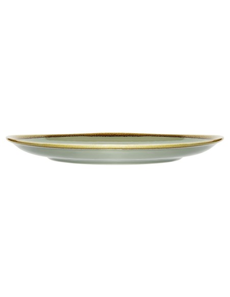Assiettes plates rondes Olympia Kiln mousse 280mm - lot de 4