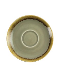 Soucoupe couleur mousse Olympia Kiln 140mm - lot de 6