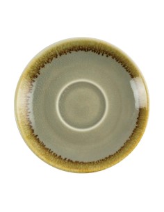 Soucoupe couleur mousse Olympia Kiln 115mm - Lot de 6