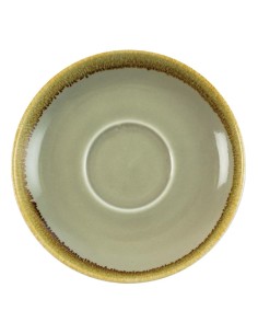 Soucoupe couleur mousse Olympia Kiln 160mm - lot de 6