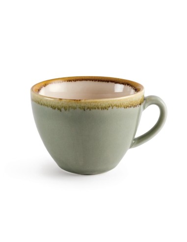 Tasse vert mousse Olympia Kiln 230ml - Lot de 6