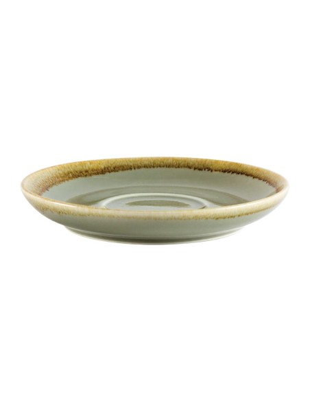 Soucoupe couleur mousse Olympia Kiln 160mm - lot de 6