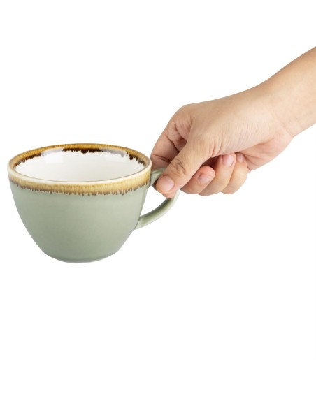 Tasses à cappuccino Olympia Kiln 340 ml - lot de 6