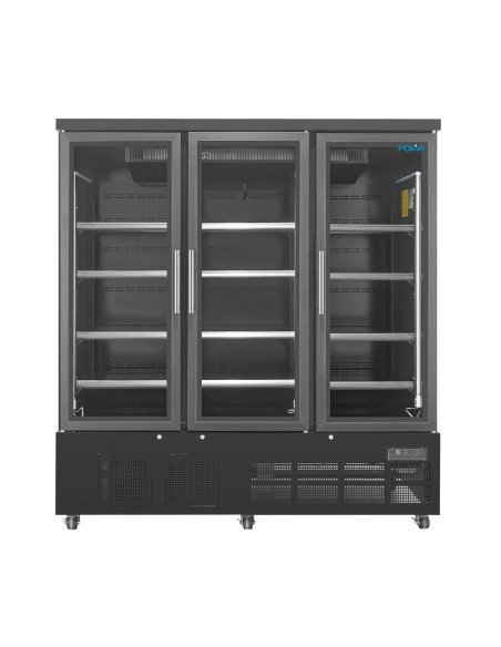 Vitrine réfrigérée négative Polar 1156L - Triple porte