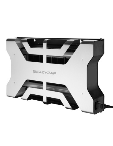 Désinsectiseur LED Eazyzap 12W - 100m², inox
