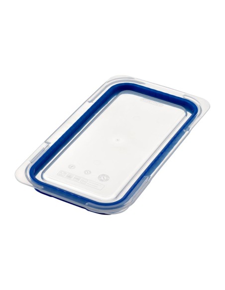 Couvercle bleu ABS GN 1/3 sans BPA - Araven