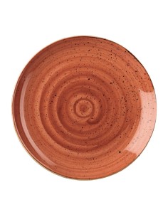 Assiettes Churchill Stonecast Orange 288mm - lot de 12