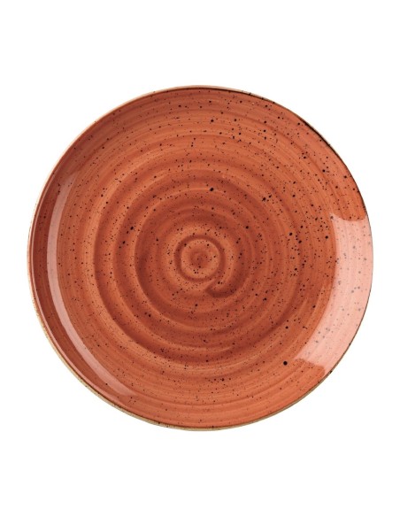 Assiettes Churchill Stonecast Orange 288mm - lot de 12