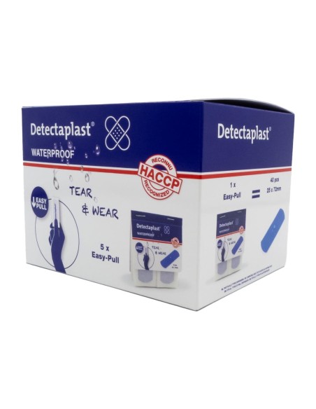 Pansements imperméables Detectaplast 25x72mm - lot de 100