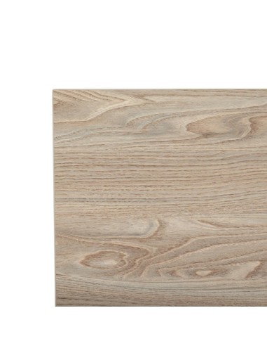 Plateau carré Bolero 600mm effet bois clair - 48mm