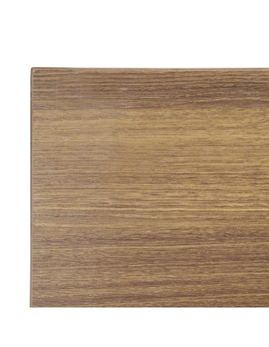 Plateau carré Bolero 700mm effet chêne rustique - 48mm