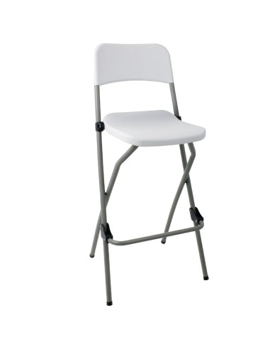 Tabourets hauts pliants Bolero - lot de 2