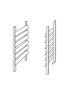 Kit échelle transformation GN1/1 Gastro M GR205 Inox