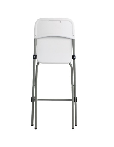 Tabourets hauts pliants Bolero - lot de 2