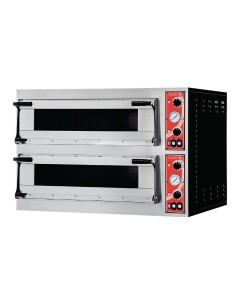 Four à pizza Rome 2 Gastro M 2 chambres 400V - inox