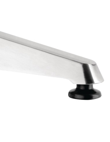 Mange-debout rond Bolero 600 mm - aluminium et frêne