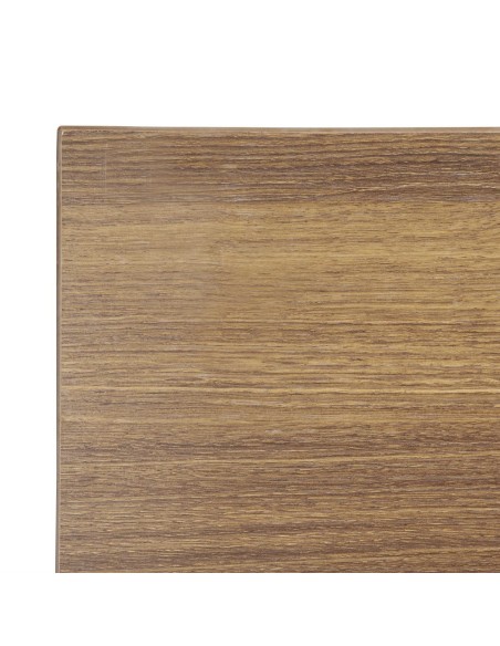 Plateau carré Bolero 600mm effet chêne rustique - 48mm