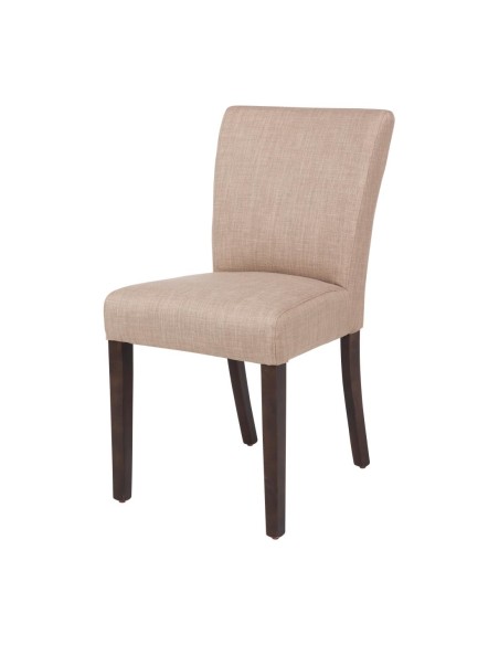 Chaise contemporaine Bolero en toile de jute - lot de 2