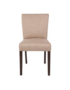 Chaise contemporaine Bolero en toile de jute - lot de 2 2