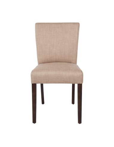 Chaise contemporaine Bolero en toile de jute - lot de 2